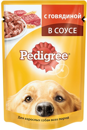Корм ПЕДИГРИ Для взрослых собак говядина 85гр